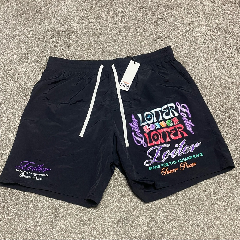 NWT Men’s Loiter Forbidden Walk Shorts Size 3XL